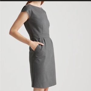 Ultra-Stretch Ponte Cap Sleeve Dress